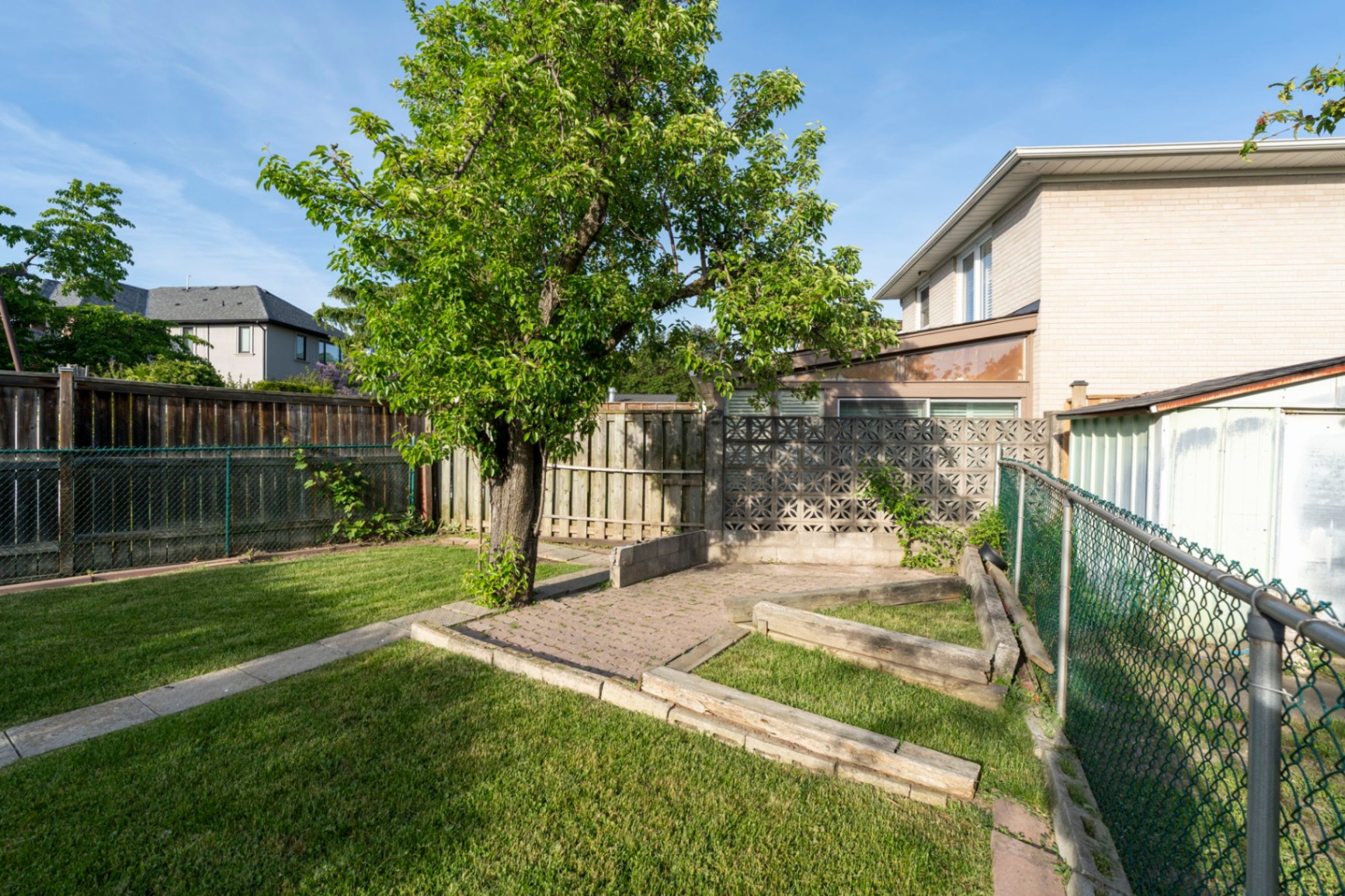 Backyard & side