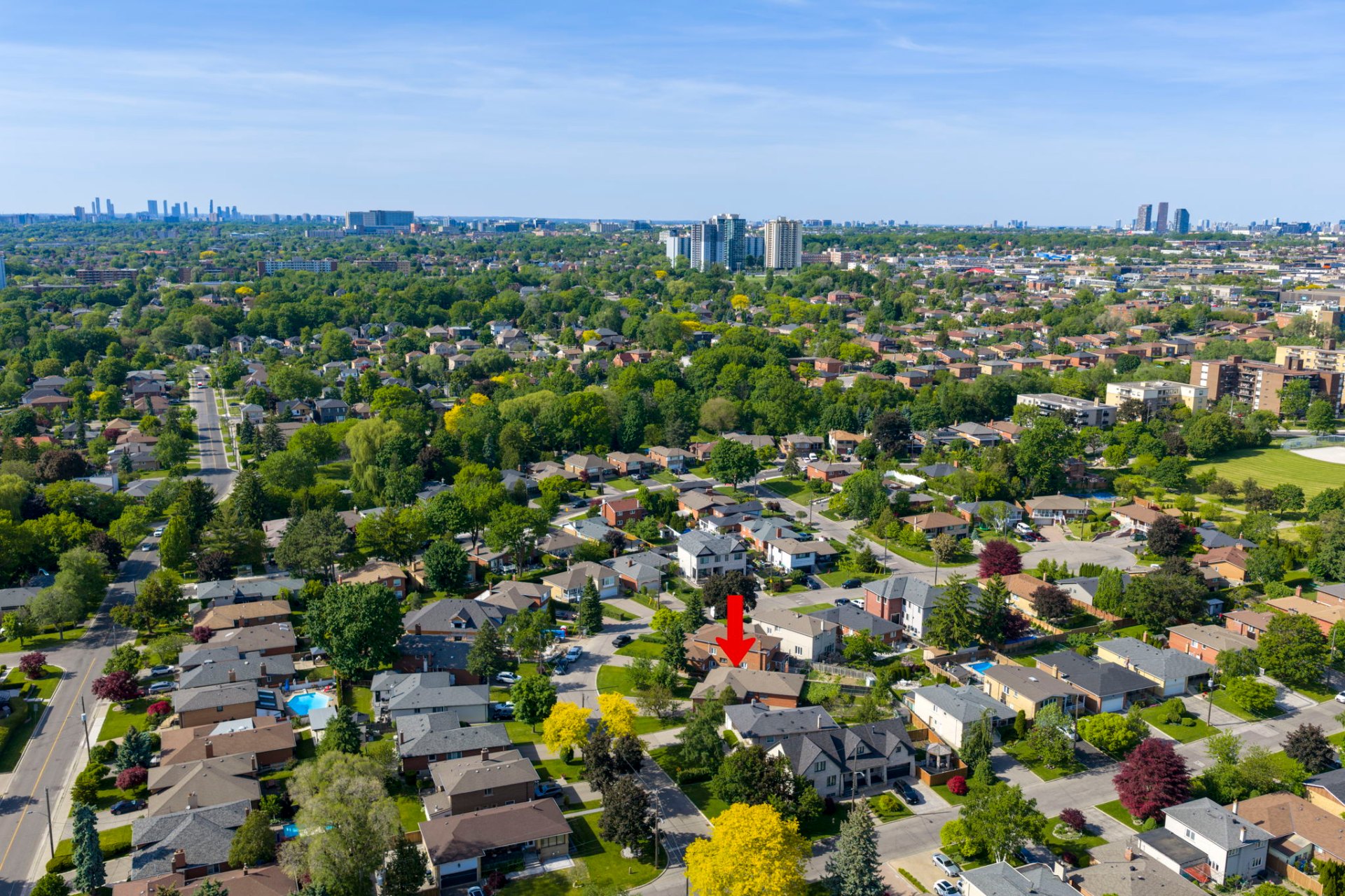 Aerial view