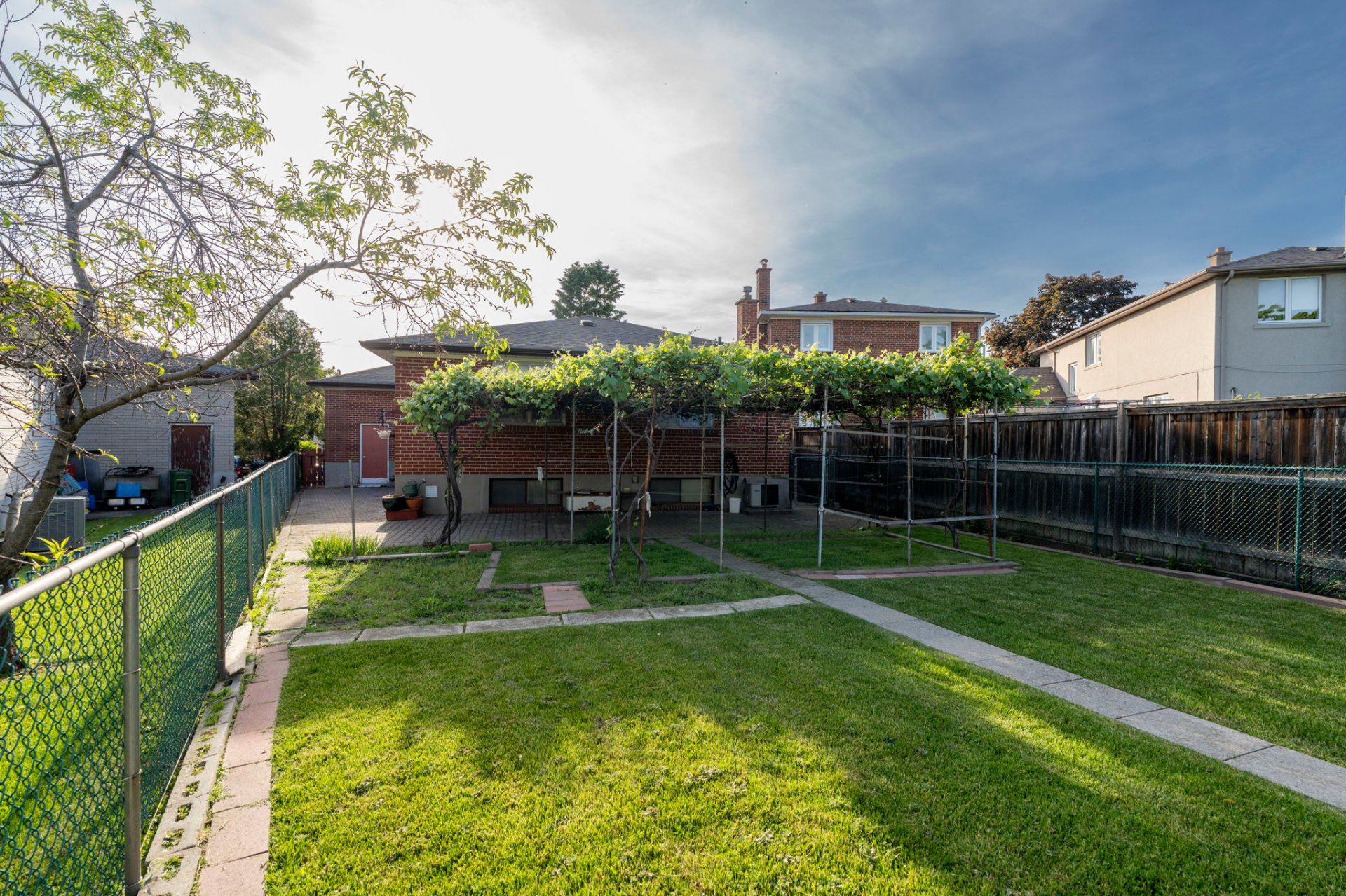 Backyard & side