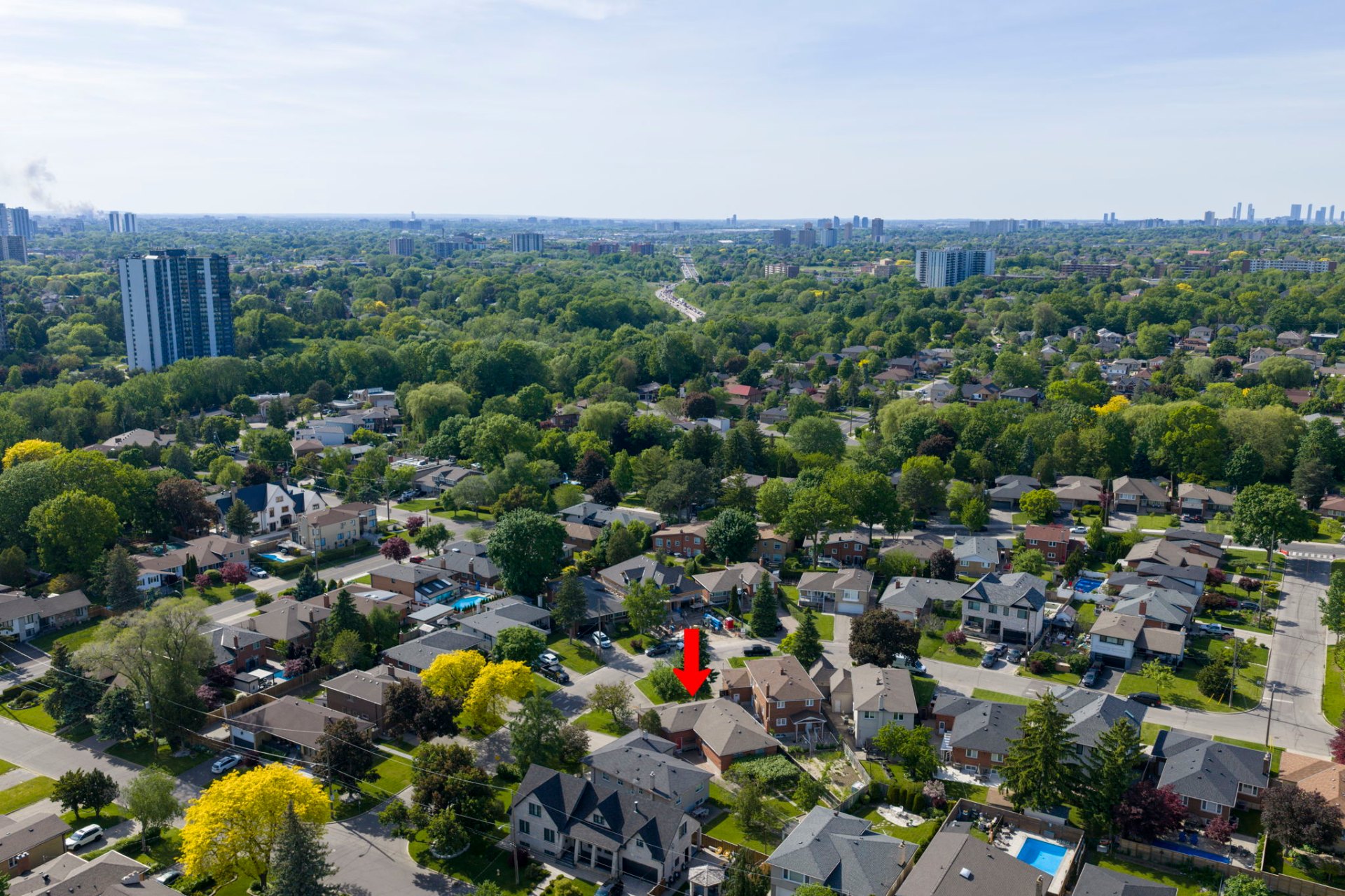 Aerial view